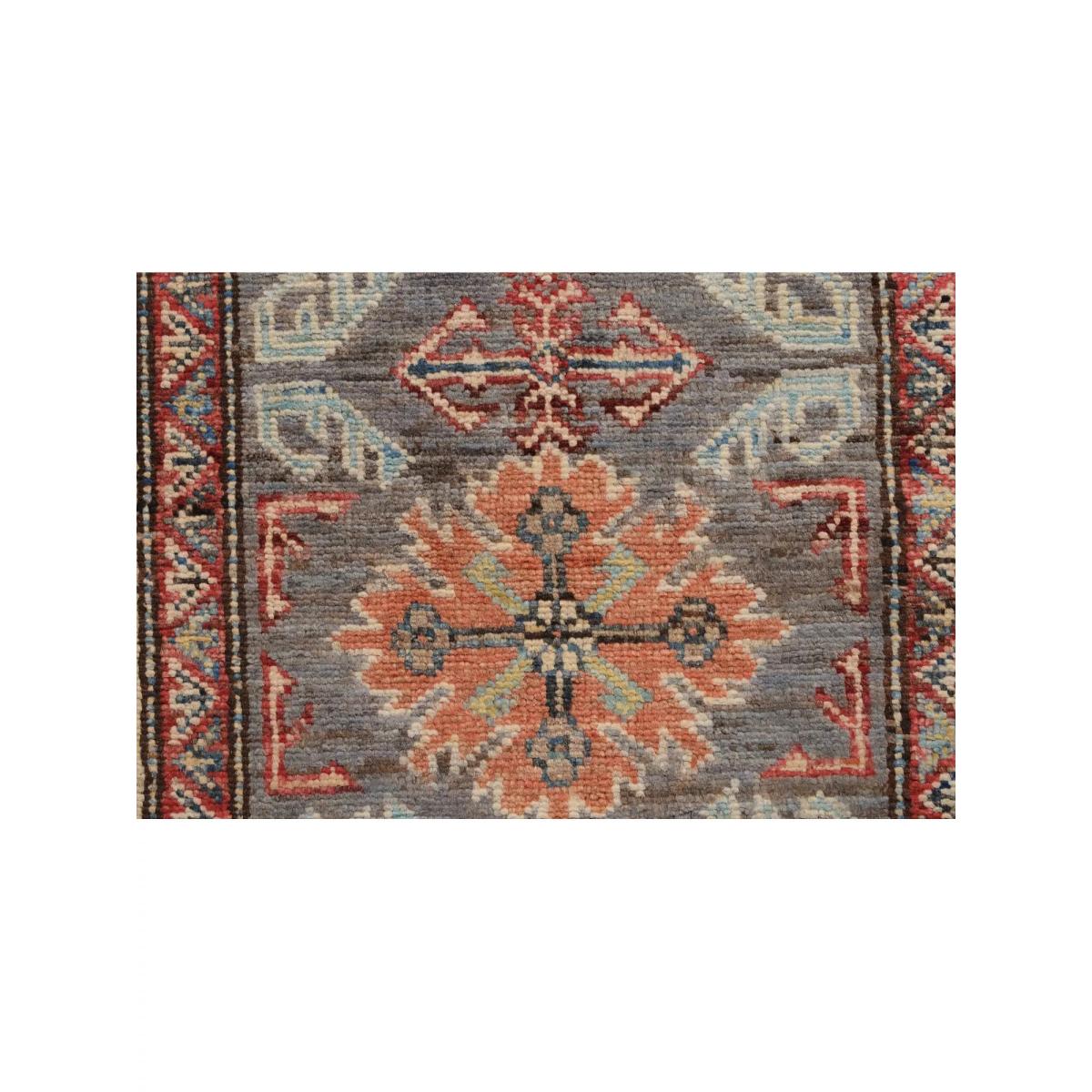 Gooch Oriental Supreme Kazak Runner Rug, L189 x W64 cm, Grey – image 5
