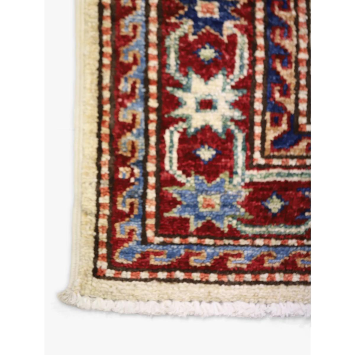 Gooch Oriental Supreme Kazak Rug, Ivory, L126 x W83 cm – image 2