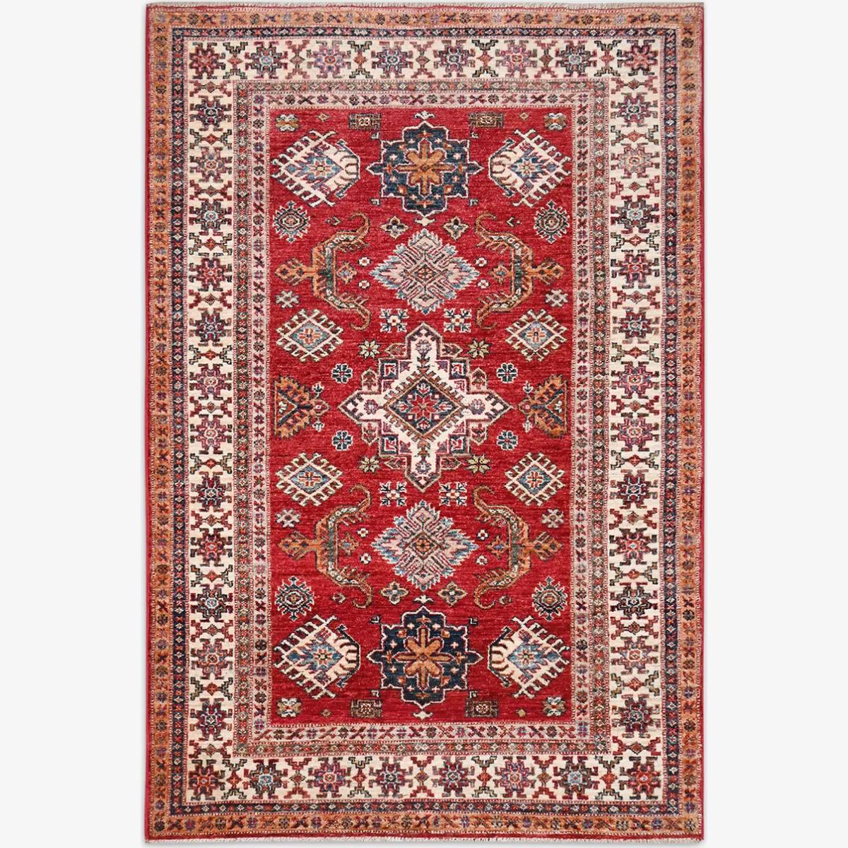 Gooch Oriental Supreme Kazak Rug, Red, L187 x W123cm