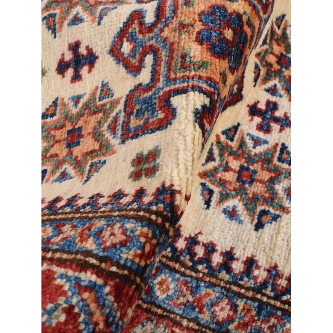Gooch Oriental Supreme Kazak Rug, Natural, L191 x W62 cm – image 3