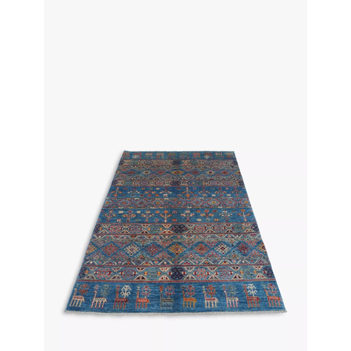 Gooch Oriental Khurjeen Rug, L193 x W140 cm, Blue – image 5