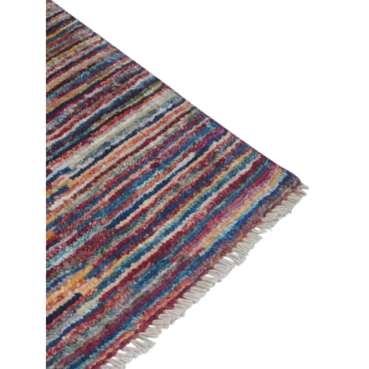 Gooch Oriental Stripe Gabbeh Rug, Multi, L198 x W142 cm – image 2