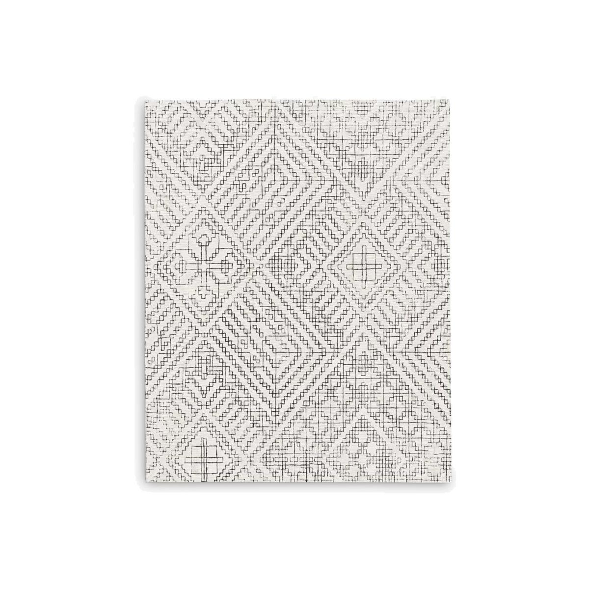 west elm Stone Tile Rug, L300 x W244 cm – image 1