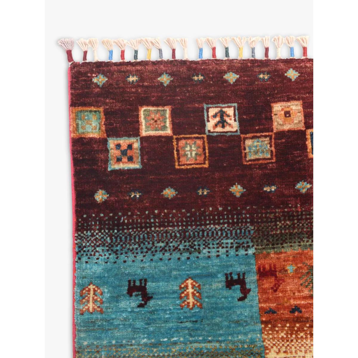 Gooch Oriental Loribaft Rug, L247 x W177 cm, Multi – image 2