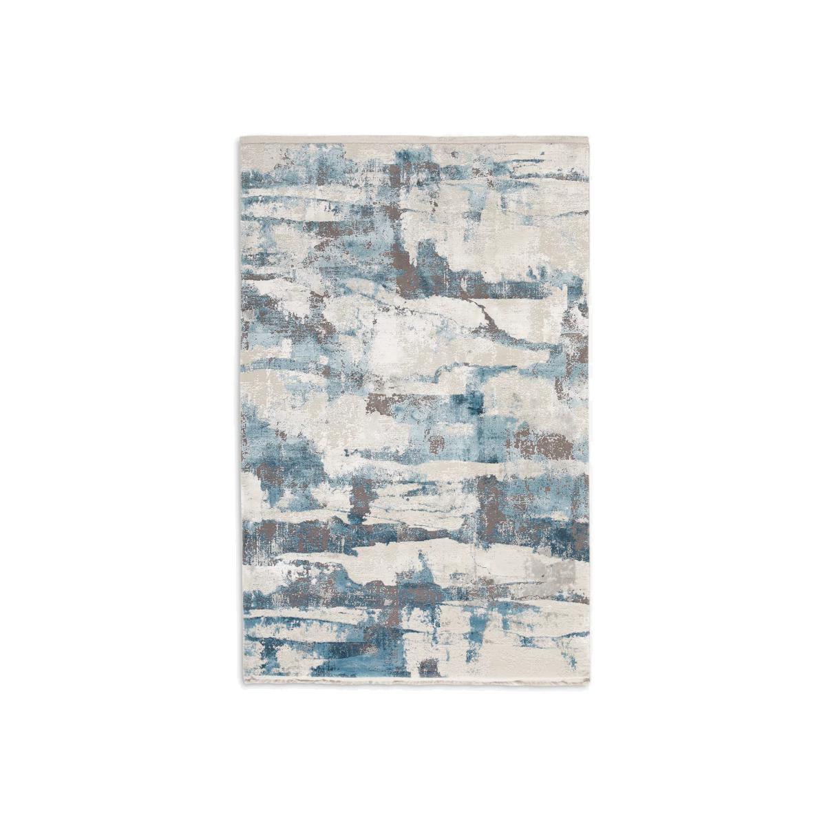 John Lewis & Partners Shiomi Rug, L180 x W120 cm, Blue – image 1