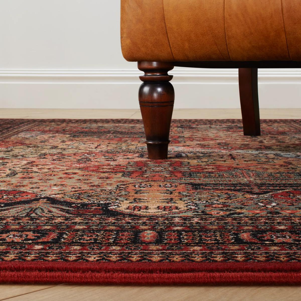 John Lewis & Partners Royal Heritage Imperial Baktian Rug, Red, L300 x W200cm – image 3