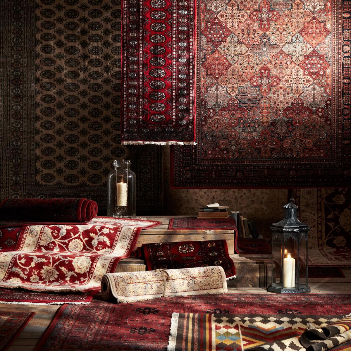 John Lewis & Partners Royal Heritage Imperial Baktian Rug, Red, L300 x W200cm – image 6