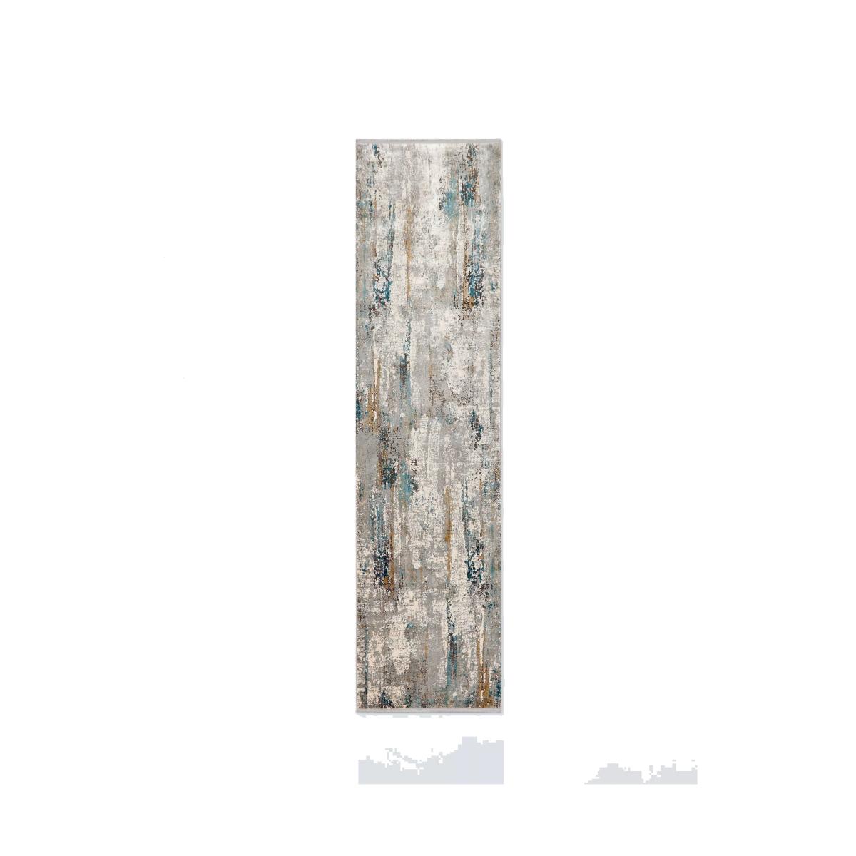 Gooch Luxury Distressed Waterfall Runner Rug, L300 x W80 cm – image 1
