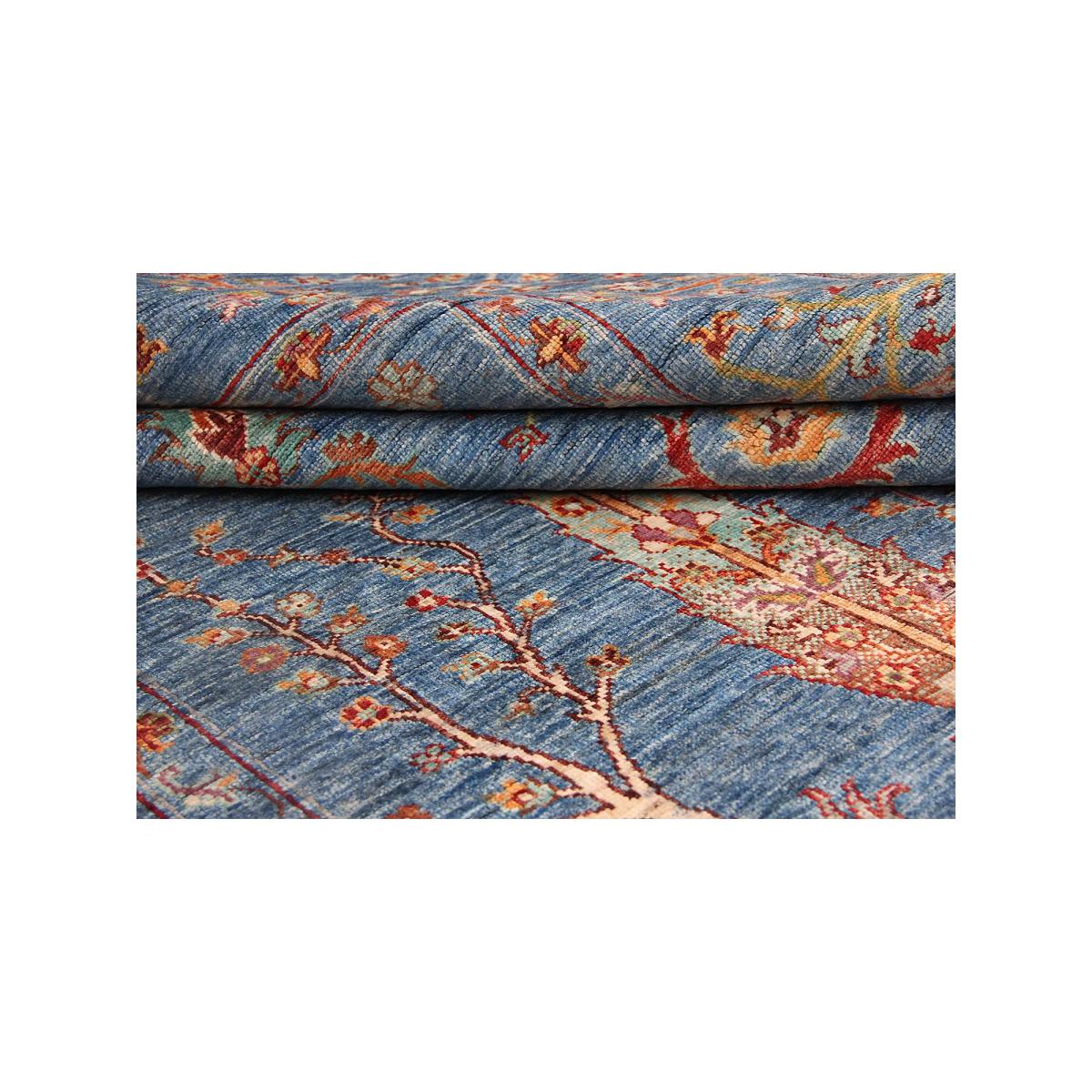 Gooch Oriental Pictorial Rug, L247 x W174 cm, Mid Blue – image 3