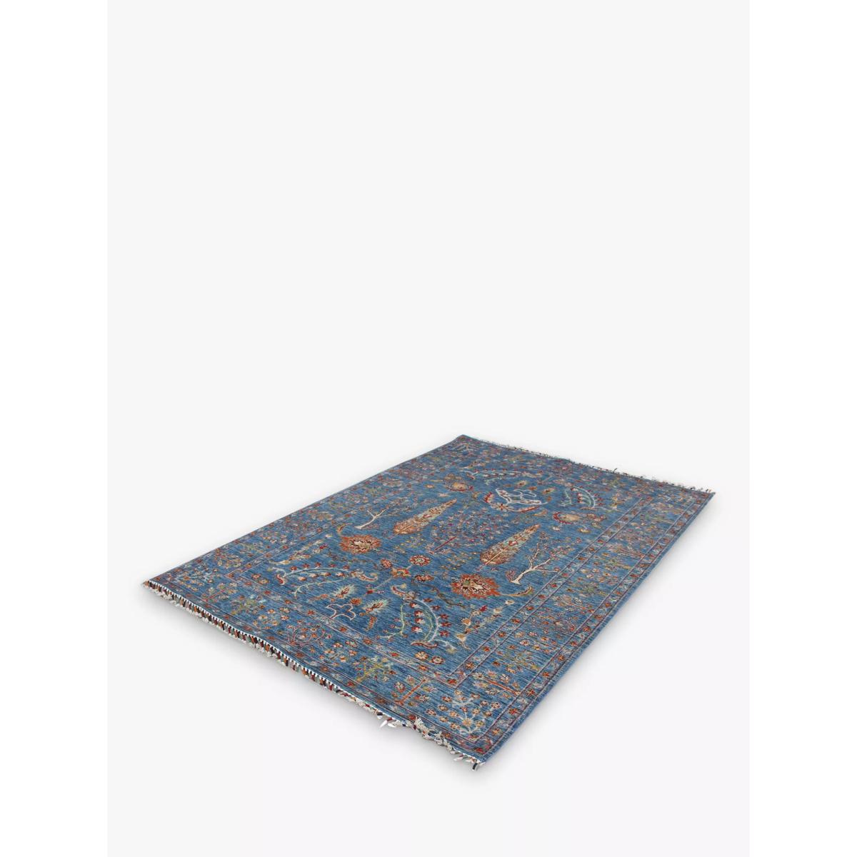 Gooch Oriental Pictorial Rug, L247 x W174 cm, Mid Blue – image 4
