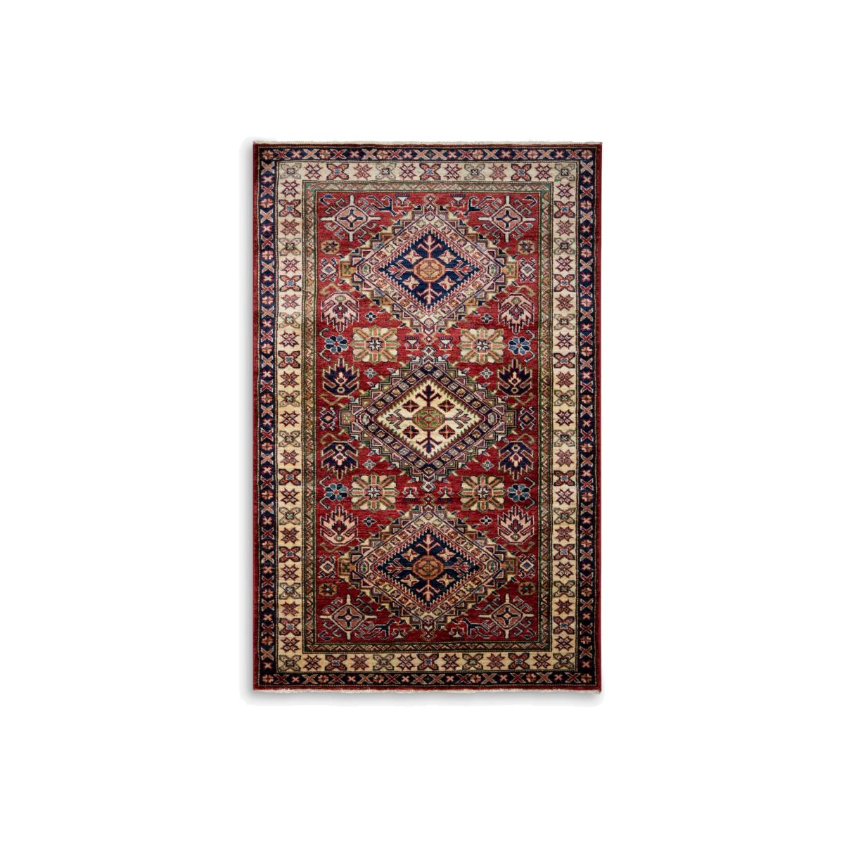 Gooch Oriental Supreme Kazak Rug, Red, L162 x W103 cm