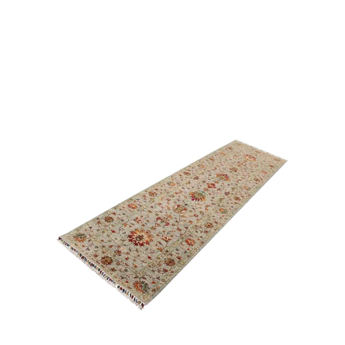 Gooch Oriental Sultani Runner Rug, Grey, L297 x W81 cm – image 4