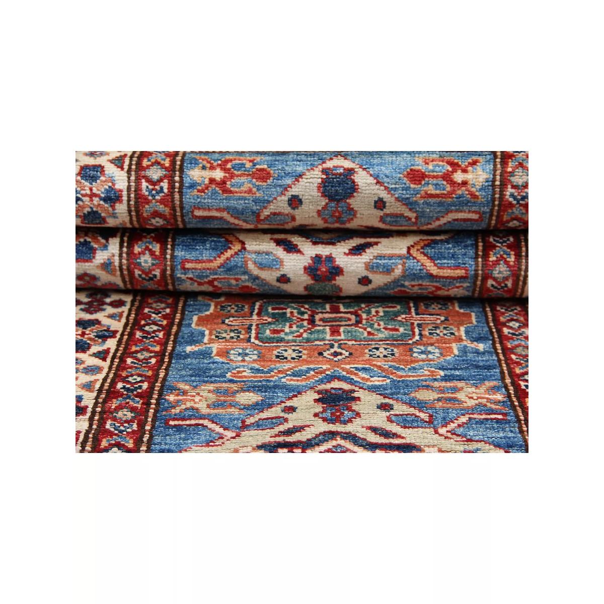 Gooch Oriental Supreme Kazak Runner Rug, L174 x W62 cm, Blue – image 3