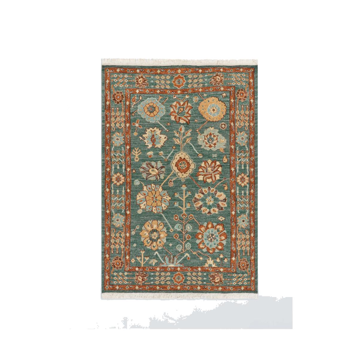 John Lewis Sumak Rug, L180 x W120 cm, Peacock – image 1