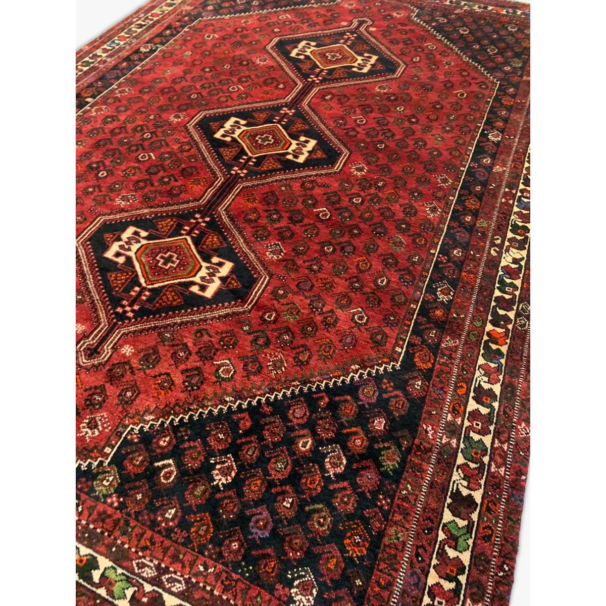Gooch Oriental Quashgai Rug, Red/Multi, L312 x W220 cm – image 3