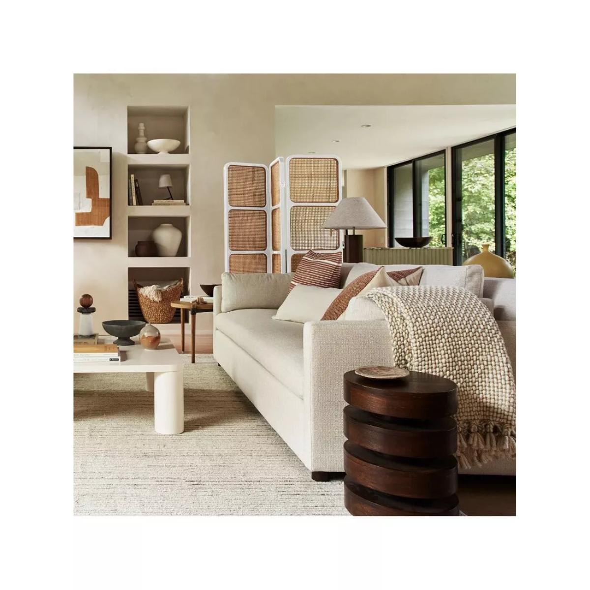 west elm Lumini Wool Blend Rug, Alabaster – image 2