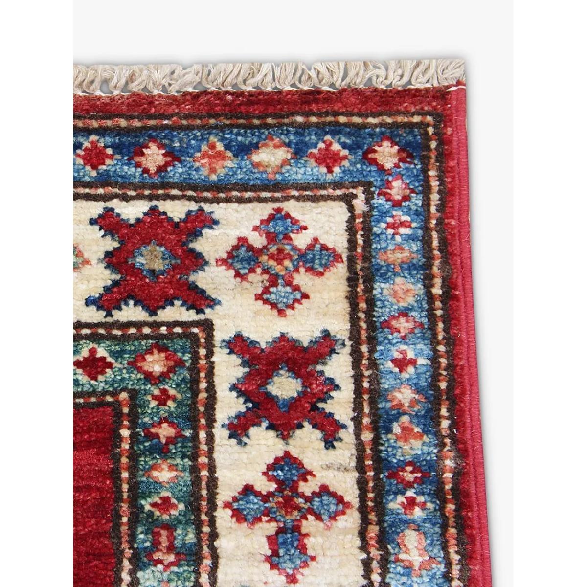 Gooch Oriental Supreme Kazak Rug, L180 x W60 cm, Red – image 2