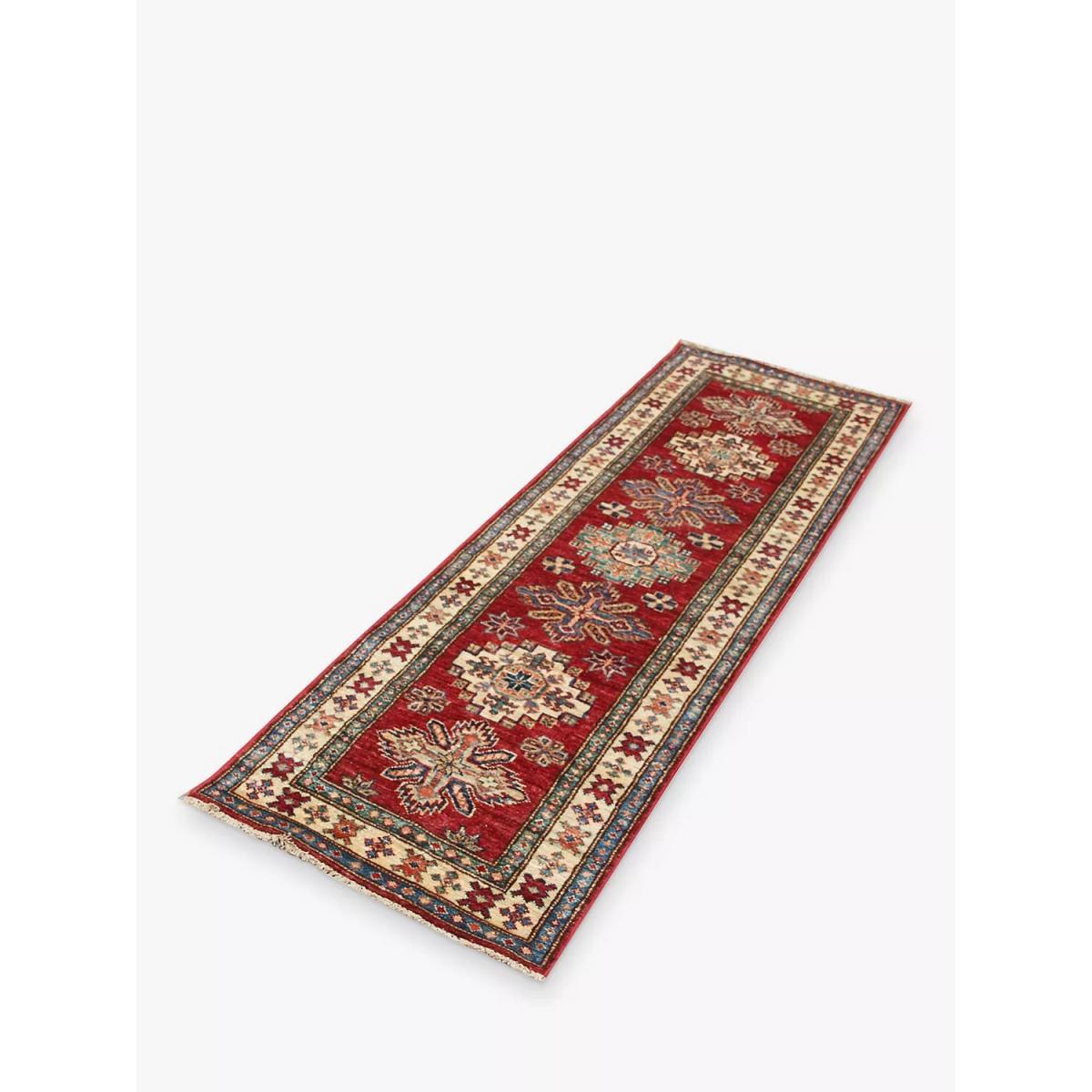 Gooch Oriental Supreme Kazak Rug, L180 x W60 cm, Red – image 4