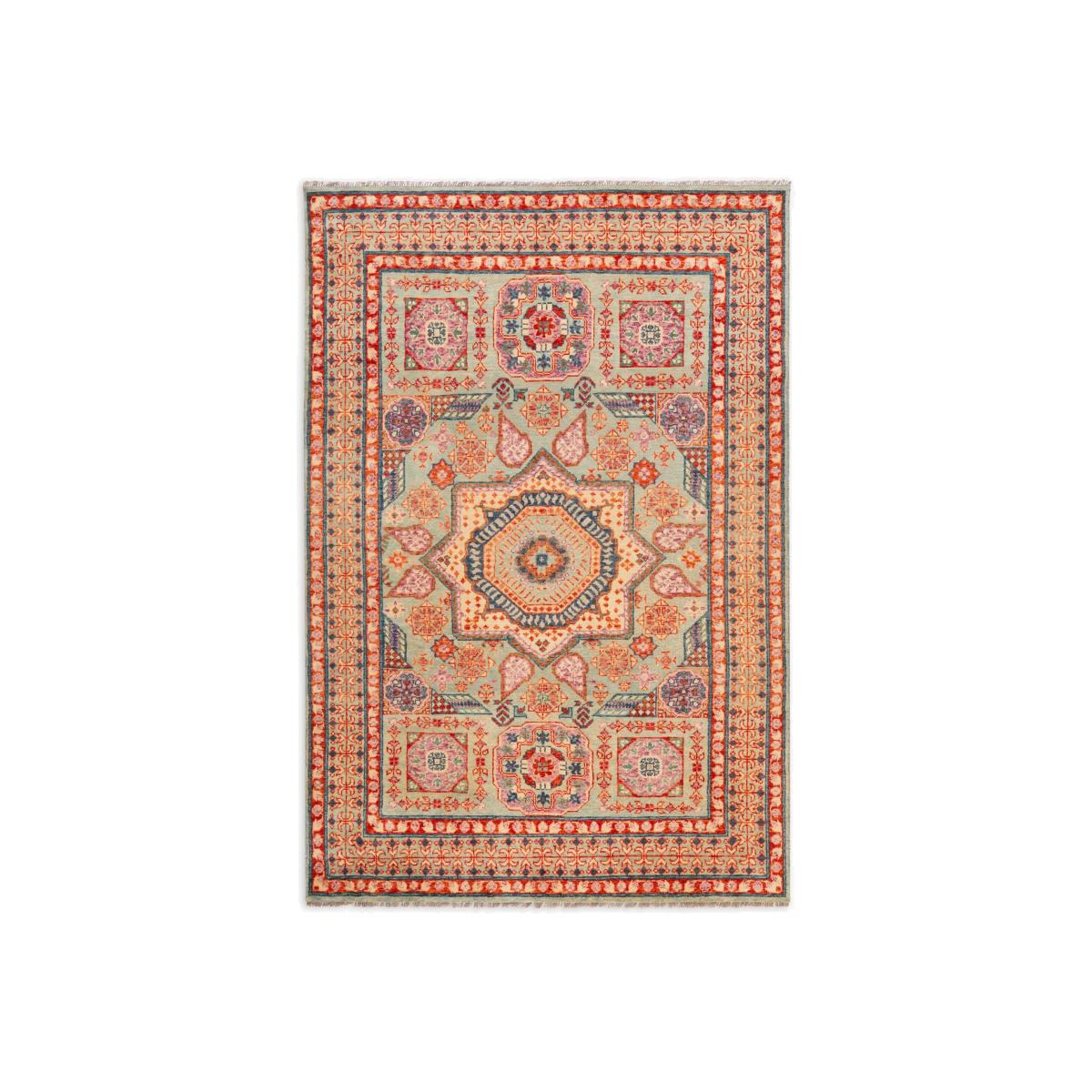 Gooch Luxury Hand Knotted Kashan Style Rug, Multi – image 1