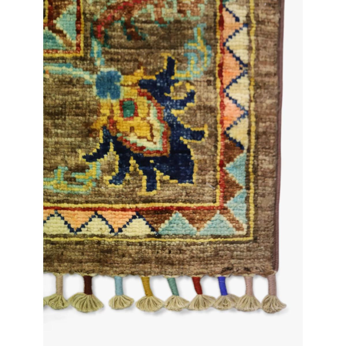 Gooch Oriental Khurjeen Rug, Brown, L177 x W123 cm – image 2