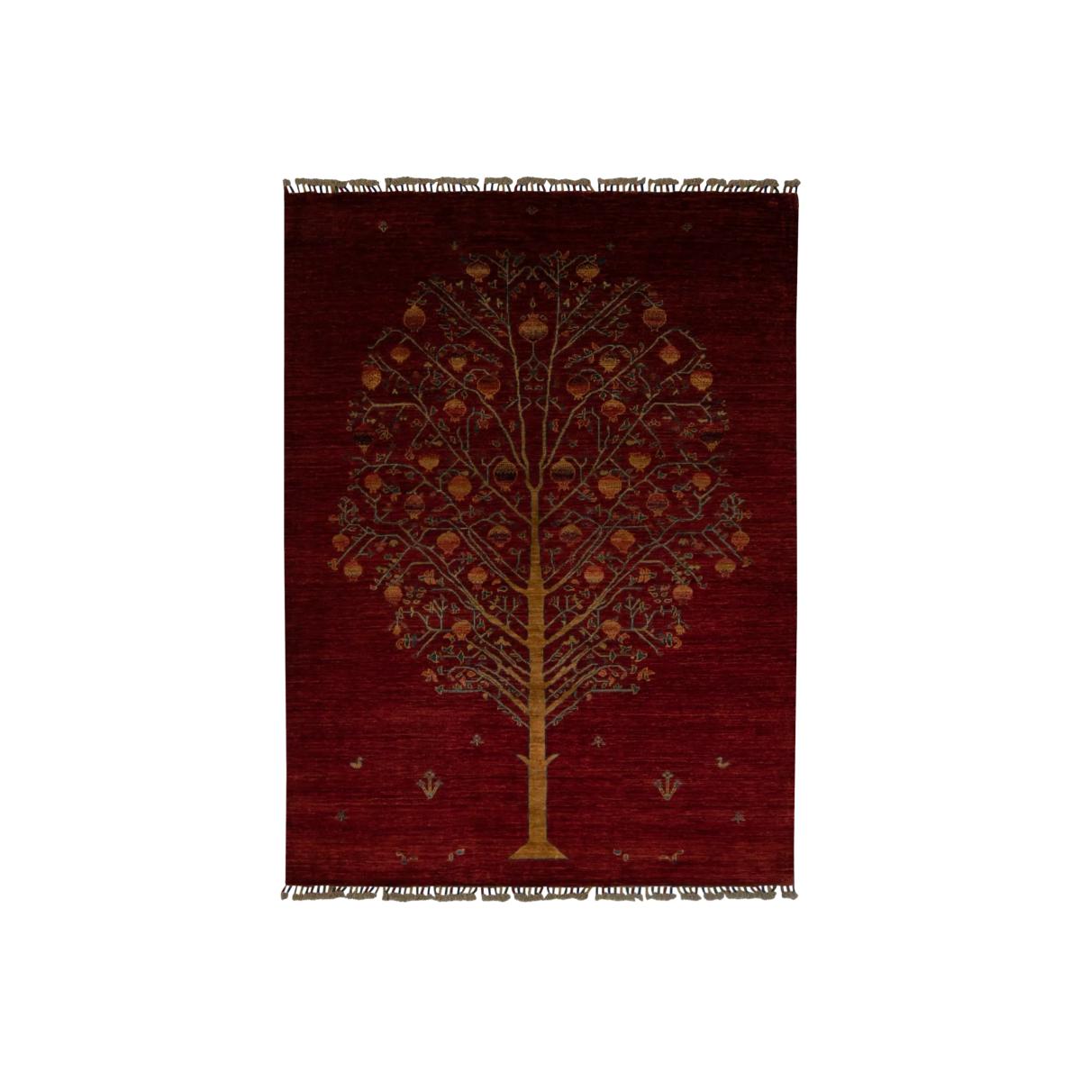 Gooch Oriental Loribaft Rug, Red, L200 x W148 cm