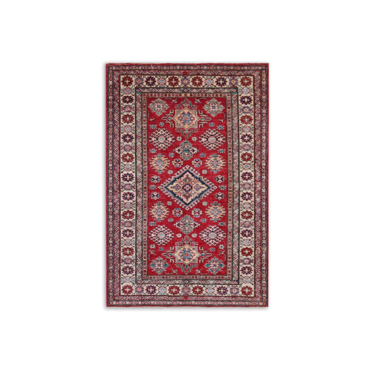 Gooch Oriental Supreme Kazak Rug, Red, L188 x W125 cm