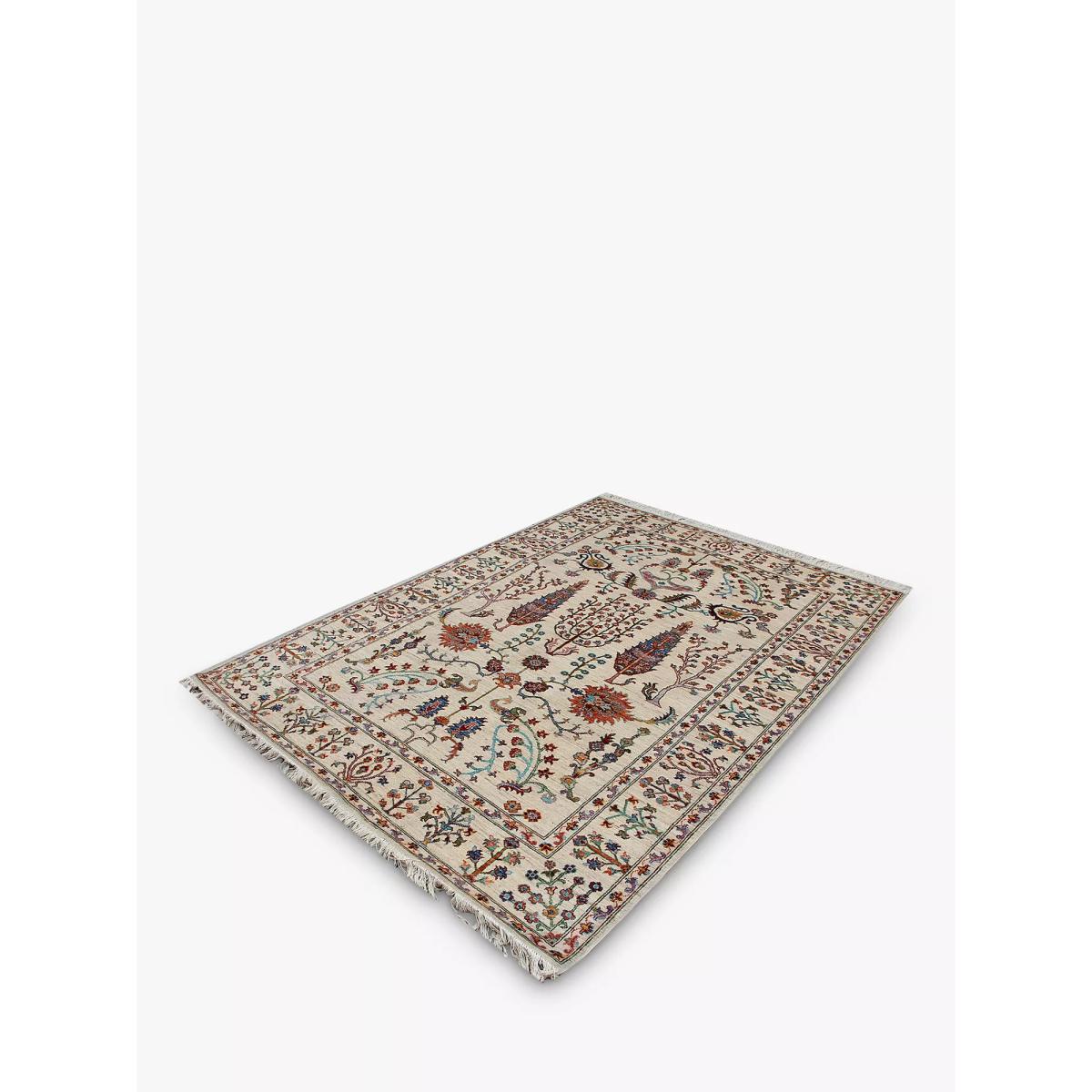 Gooch Oriental Pictorial Rug, L242 x W172 cm, Ivory – image 4