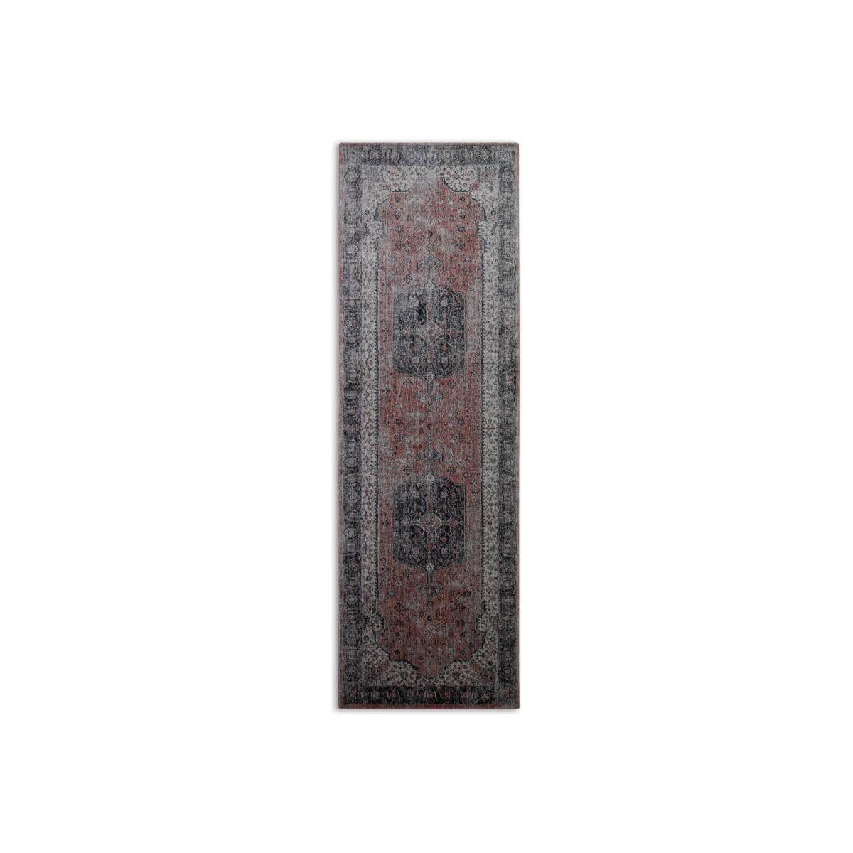 John Lewis & Partners Multi Medallion Runner, Red, L240 x W80 cm
