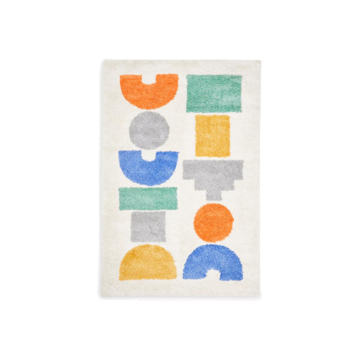 John Lewis ANYDAY Building Blocks Rug, 180 x 120cm – image 1
