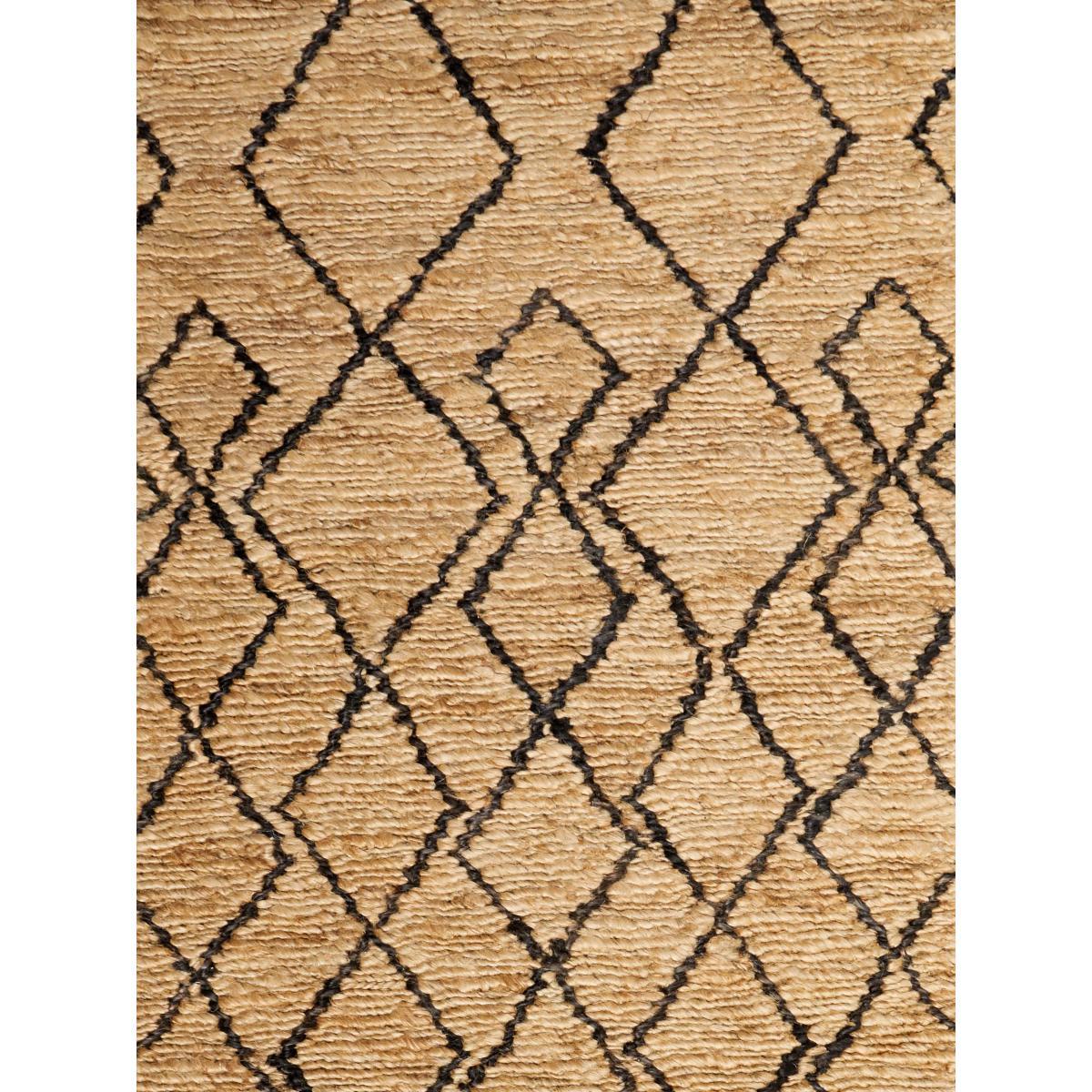 John Lewis & Partners Jute Diamonds Runner, Multi, L240 x W70 cm – image 2