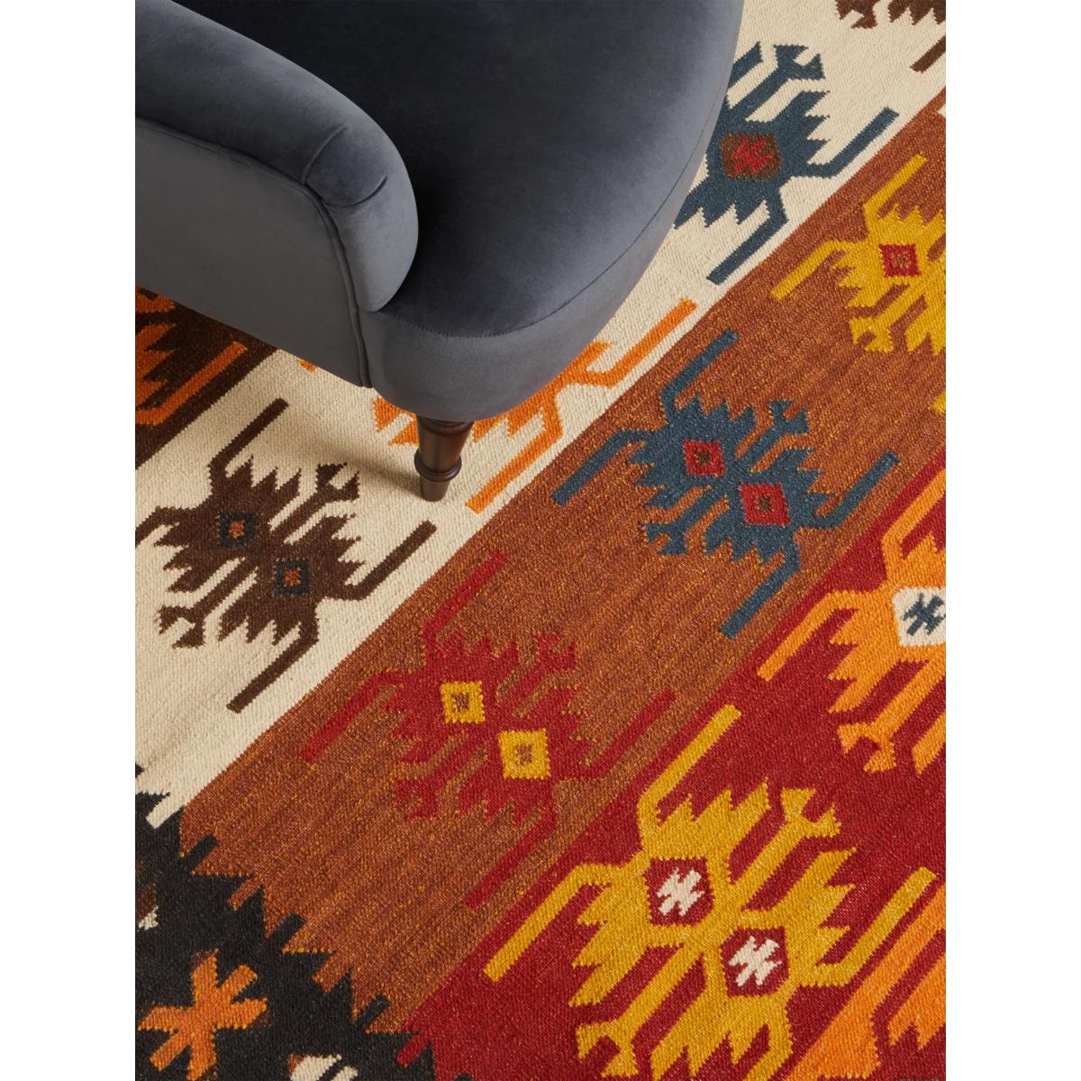 John Lewis & Partners Kelim Ikat Rug, L240 x W170 cm – image 3