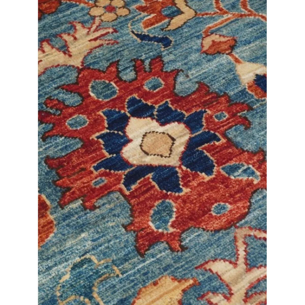 Gooch Oriental Fine Aryana Rug, Blue, L149 x W99 cm – image 3