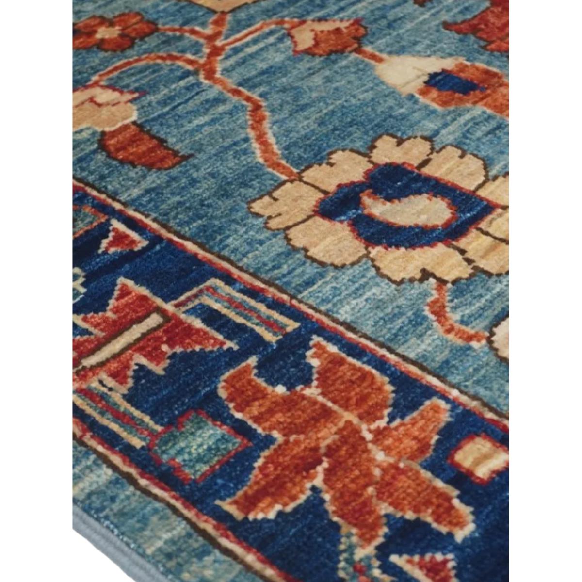 Gooch Oriental Fine Aryana Rug, Blue, L149 x W99 cm – image 4
