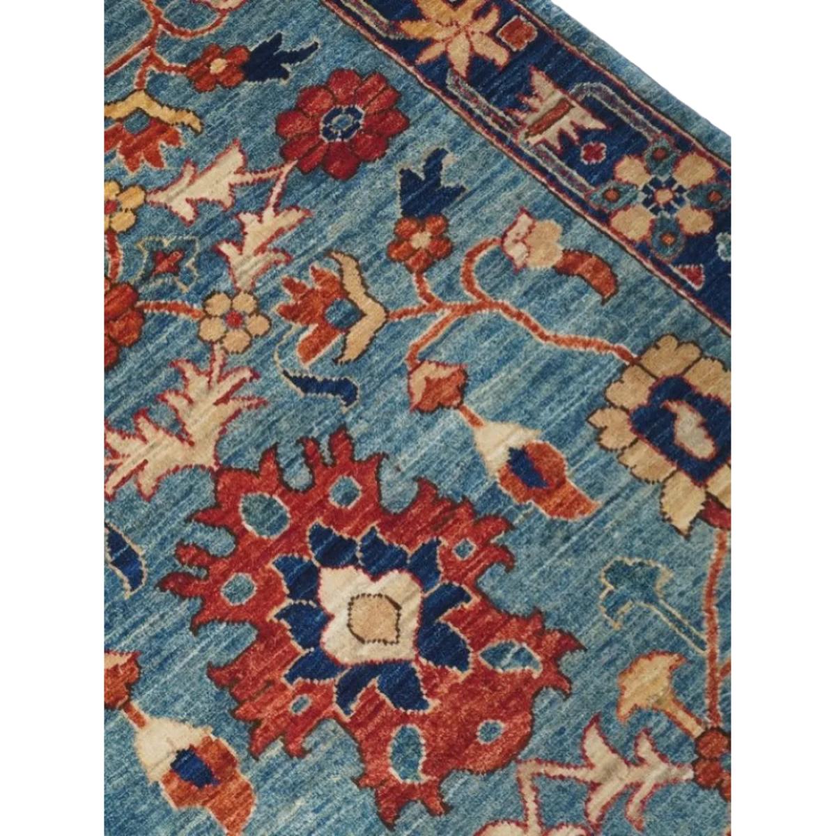 Gooch Oriental Fine Aryana Rug, Blue, L149 x W99 cm – image 7