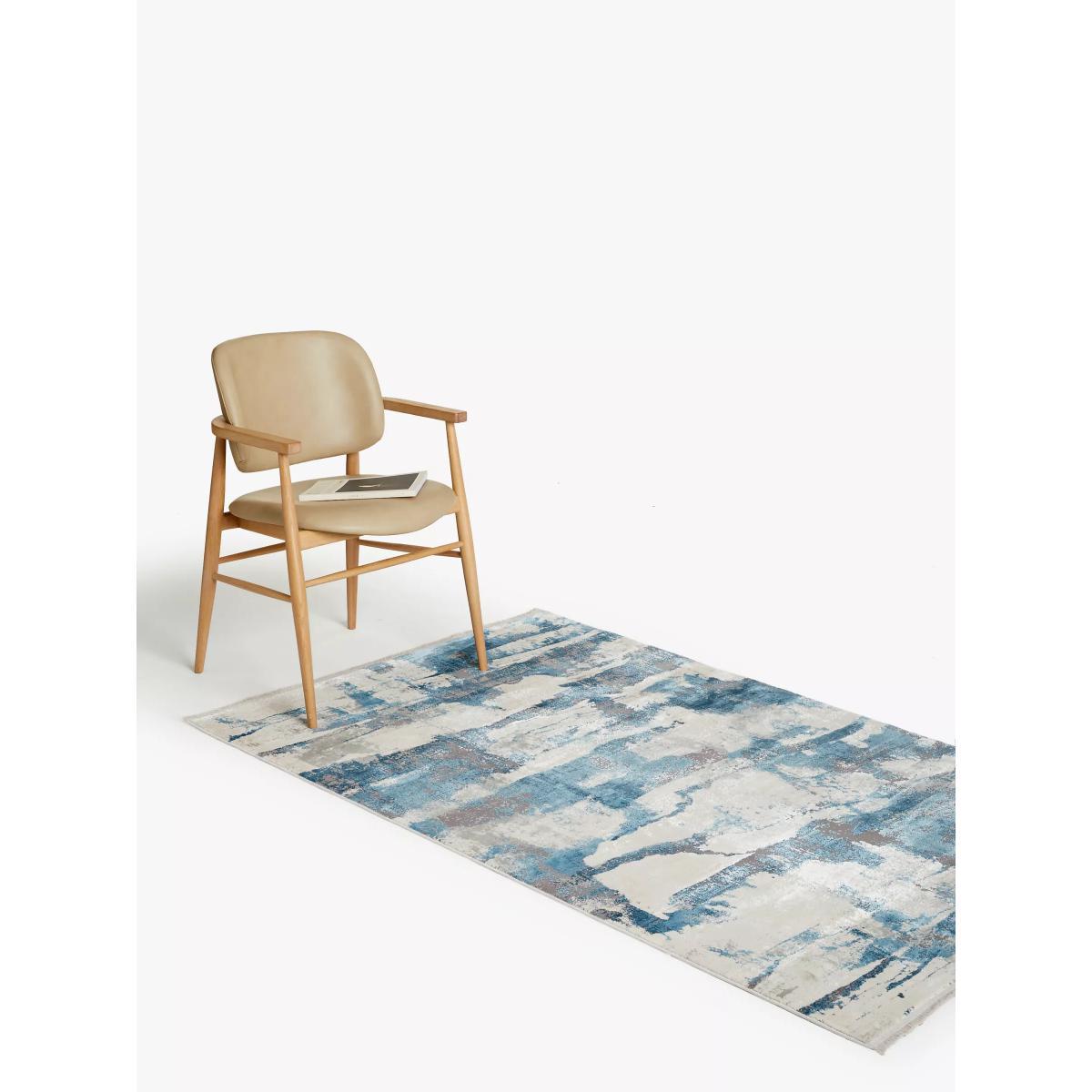 John Lewis & Partners Shiomi Rug, L340 x W240 cm, Blue – image 2