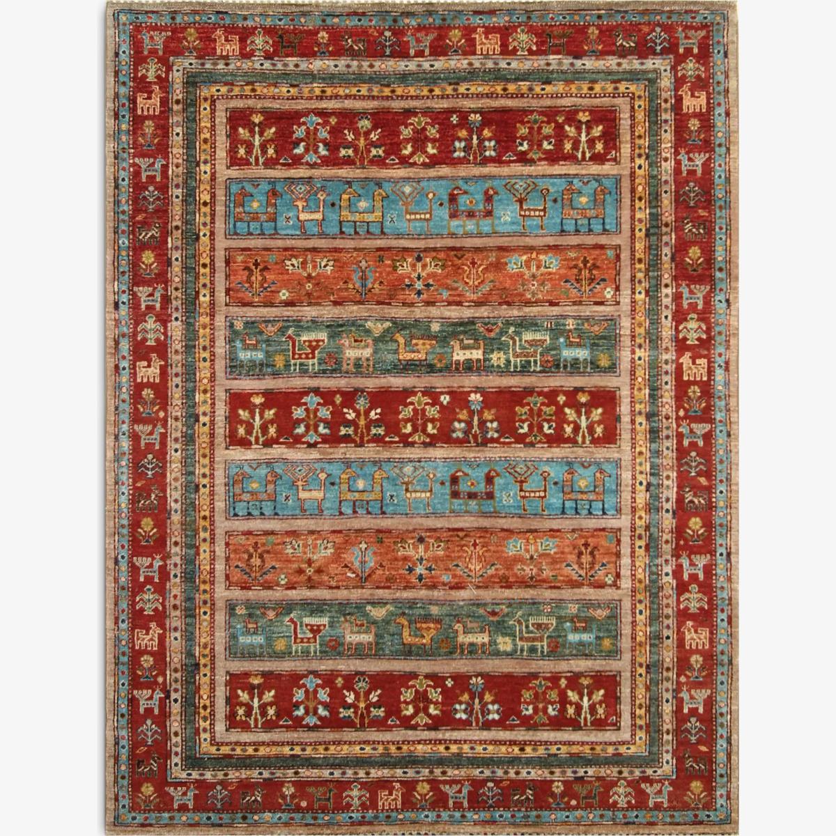 Gooch Oriental Khurjeen Rug, L203 x W152 cm, Multi – image 1