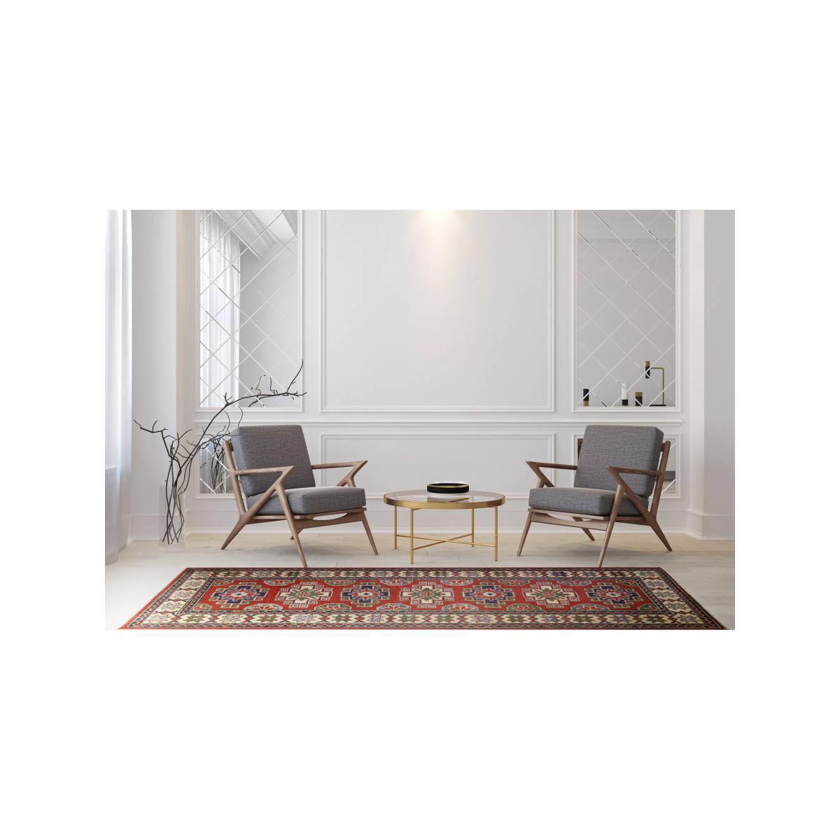 Gooch Oriental Kazak Rug, Red, L180 x W63 cm – image 3