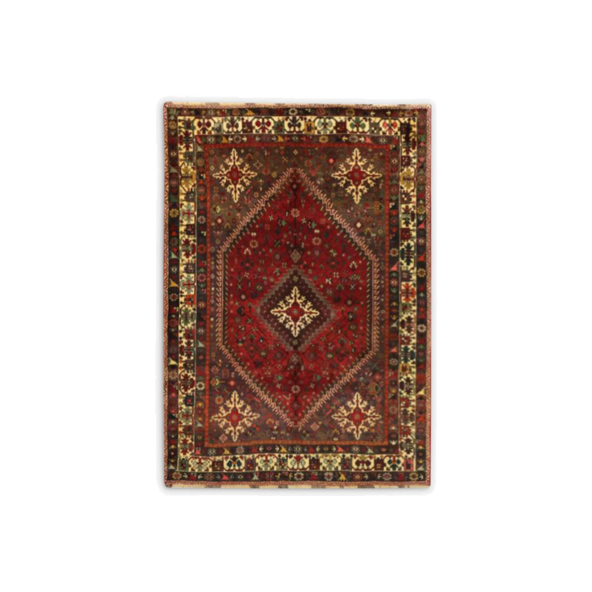 Gooch Oriental Quashgai Rug, Red/Multi, L258 x W181 cm – image 1