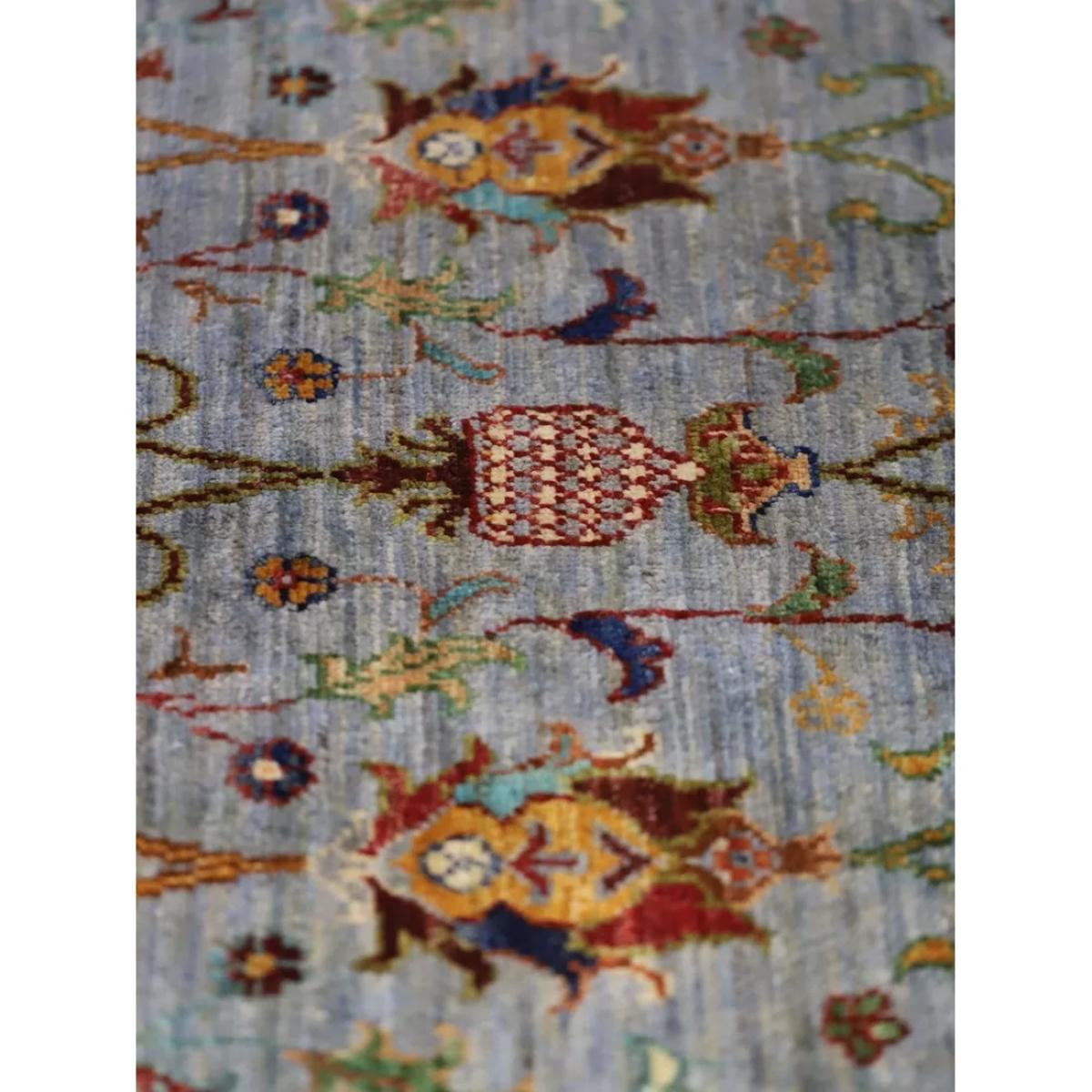 Gooch Oriental Sultani Pure Wool Rug, Grey, L156 x W101 cm – image 3