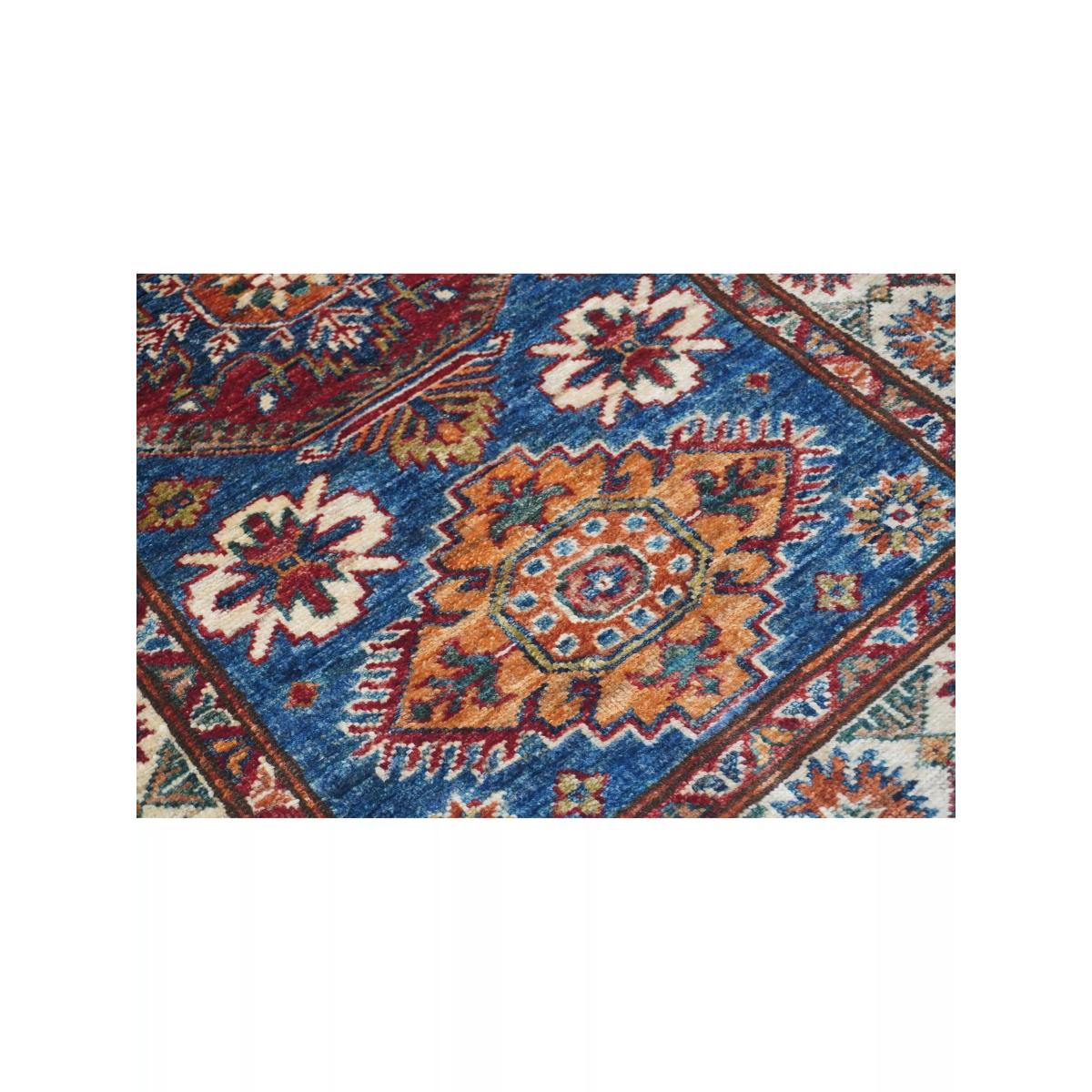 Gooch Oriental Supreme Kazak Runner Rug, L213 x W77 cm, Blue – image 2