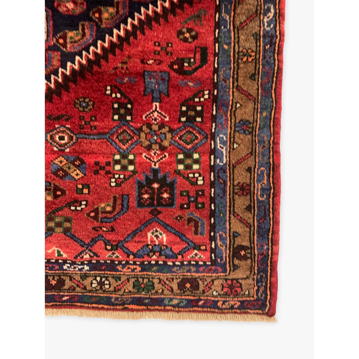 Gooch Oriental Hamadan Rug, Red, L227 x W136 cm – image 2