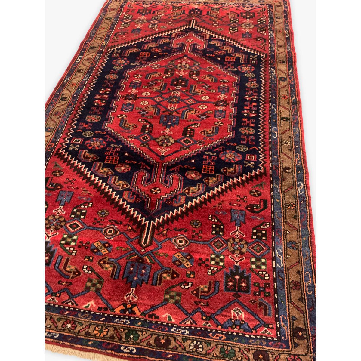 Gooch Oriental Hamadan Rug, Red, L227 x W136 cm – image 3