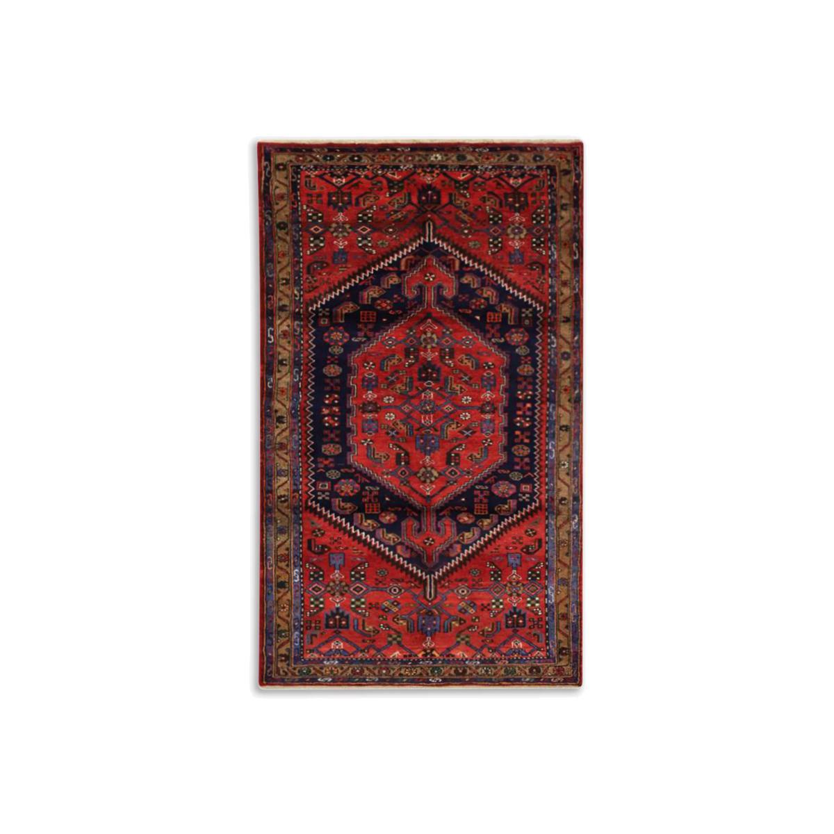 Gooch Oriental Hamadan Rug, Red, L227 x W136 cm – image 1