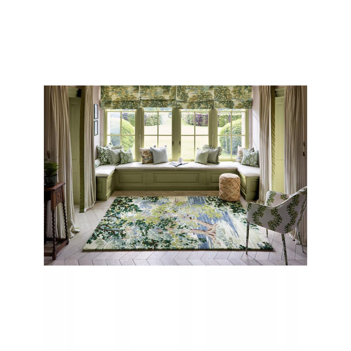 Sanderson Ancient Canopy Rug, Green, L200 x W140 cm – image 5