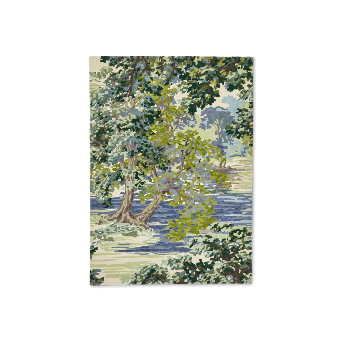 Sanderson Ancient Canopy Rug, Green, L200 x W140 cm – image 1