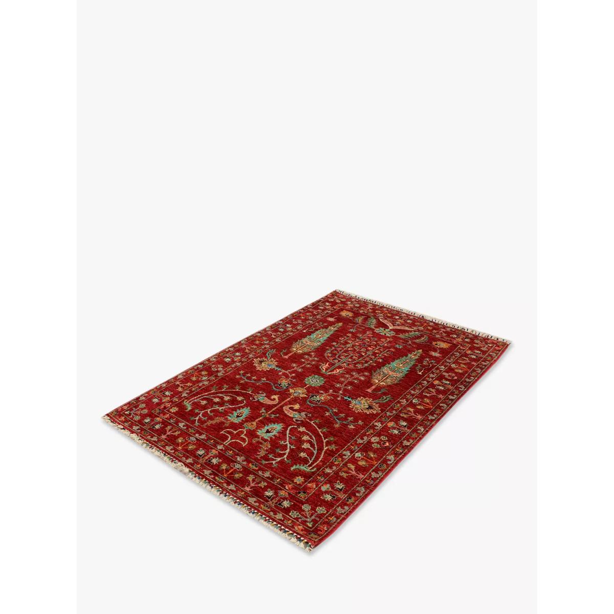 Gooch Oriental Pictorial Rug, L197 x W126 cm, Mid Red – image 4