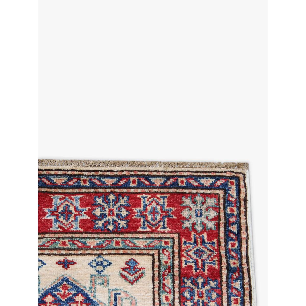 Gooch Oriental Supreme Kazak Runner Rug, L177 x W60 cm, Ivory – image 2