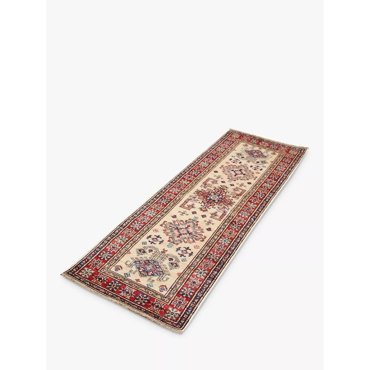 Gooch Oriental Supreme Kazak Runner Rug, L177 x W60 cm, Ivory – image 3