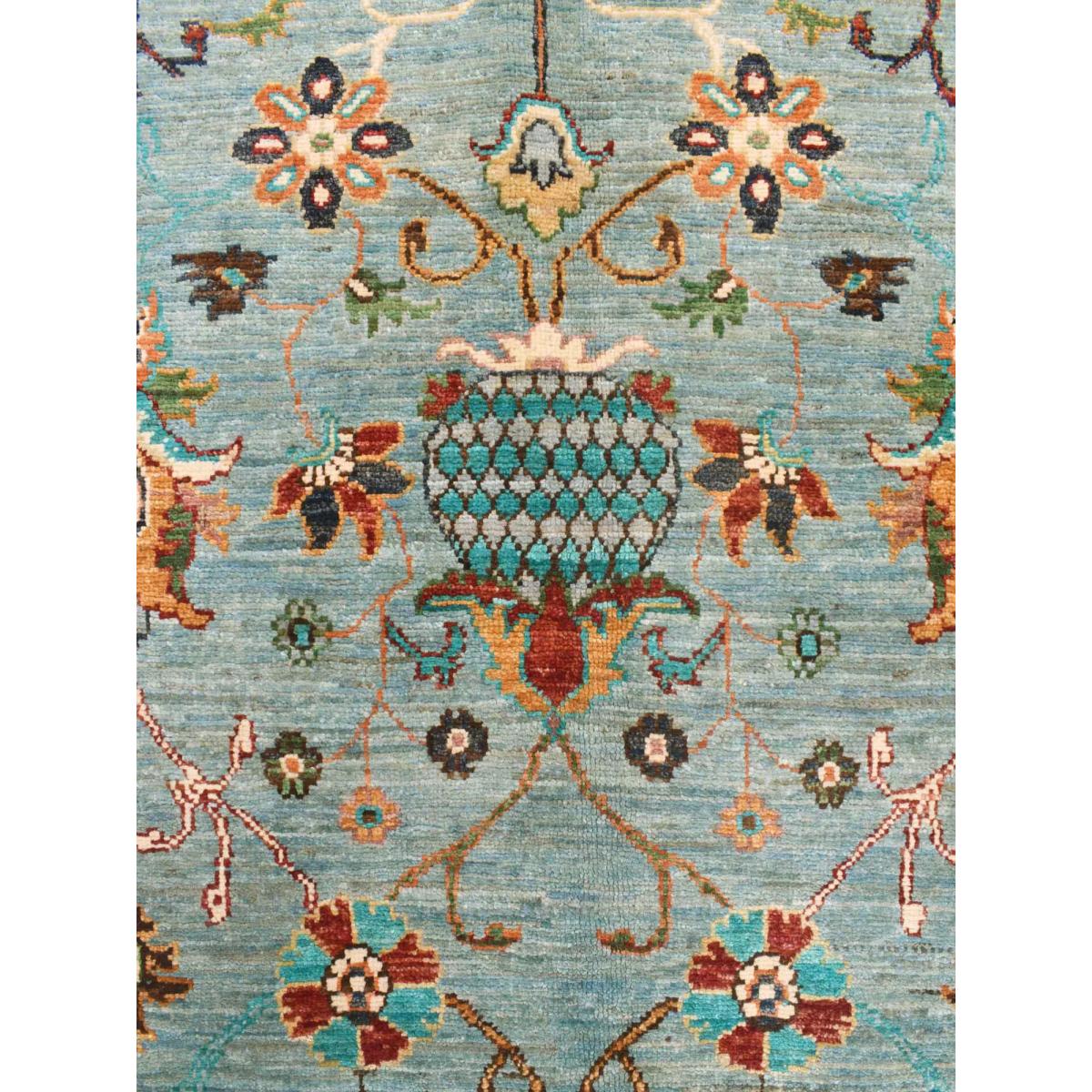 Gooch Oriental Sultani Rug, L242 x W165 cm, Mid Blue – image 5