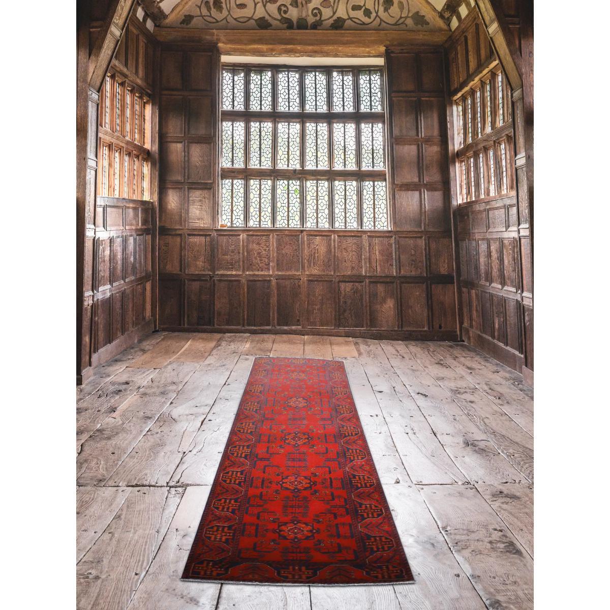 Gooch Oriental Khal Mohamadi Runner, Red, L285 x W77 cm – image 3